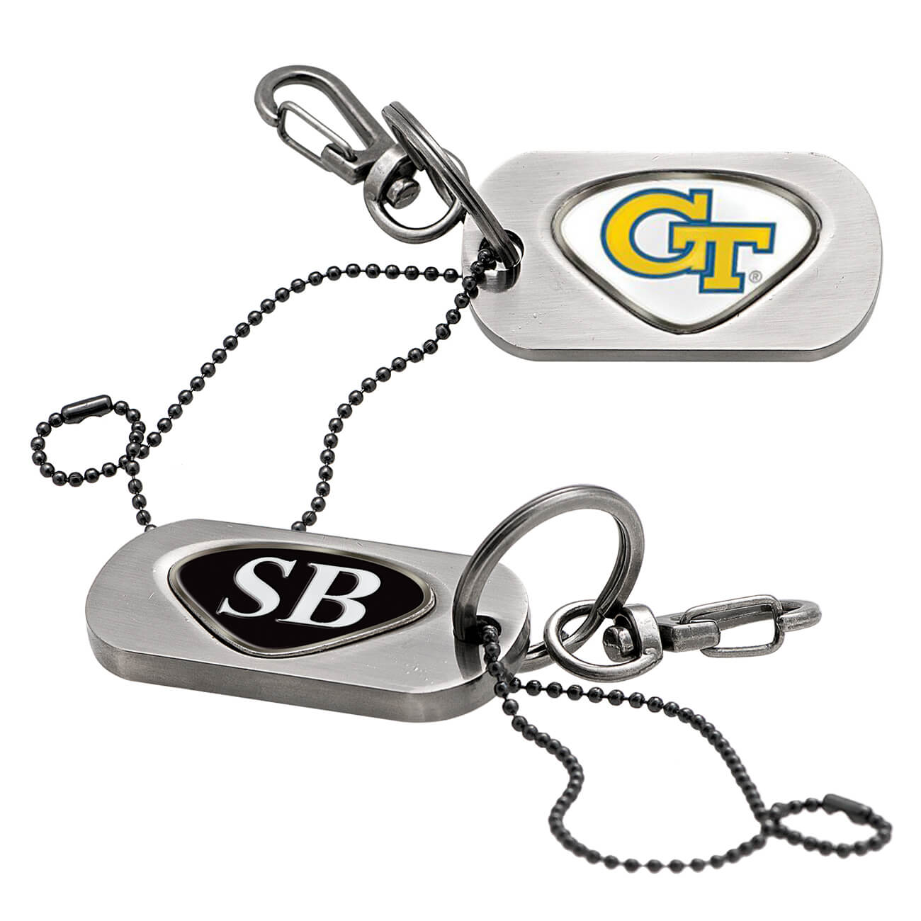 Dog Tag Key Chain